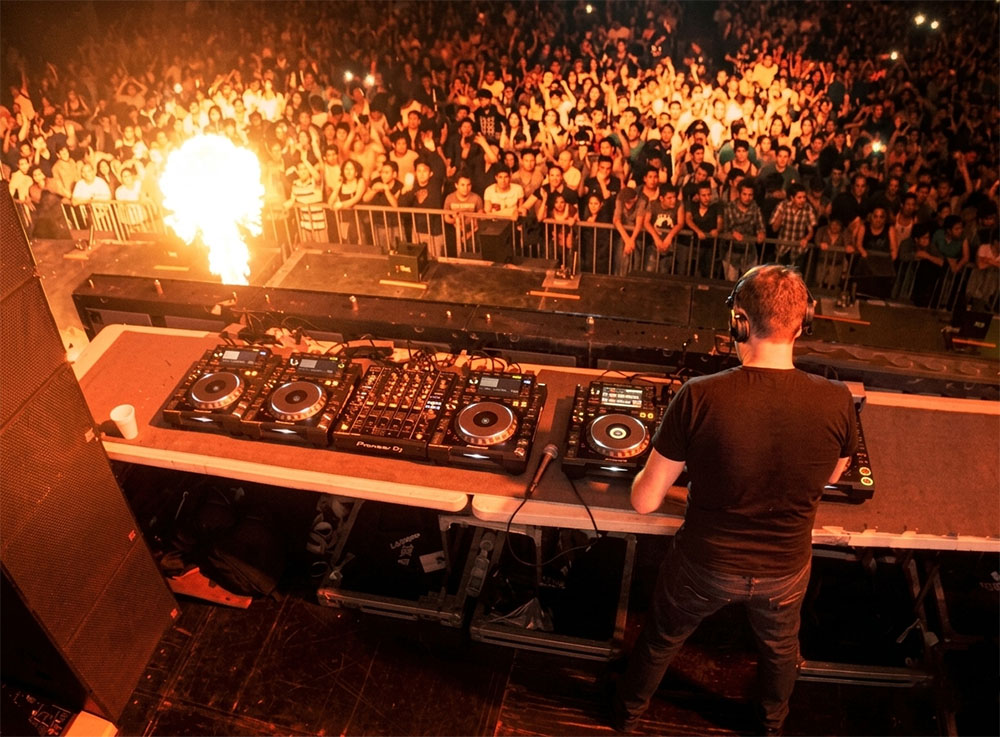 Sandro Peres DJ en Festival Puebla