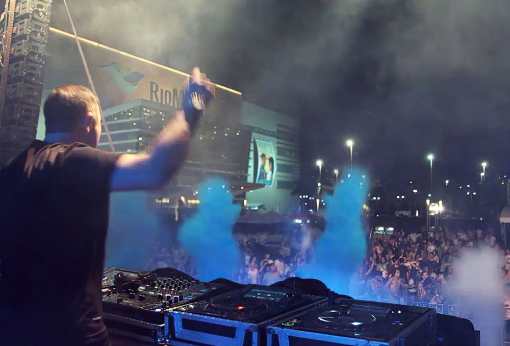 Sandro Peres DJ en Rio Brasil